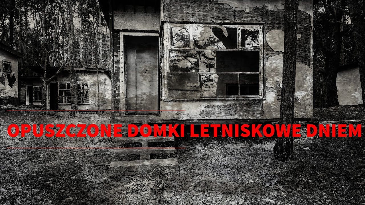 OPUSZCZONY OŚRODEK WYPOCZYNKOWY (DOMKI LETNISKOWE) - Z CZASÓW PRL