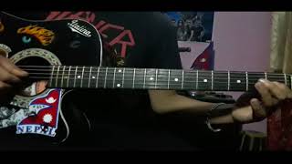 Video thumbnail of "Samhalincha kahile mann - Guitar lesson"