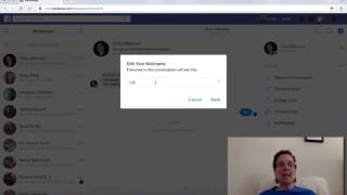 How To Edit Nick Names Inside Messenger On Facebook screenshot 5