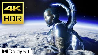 Blue Beetle 2023 - Becoming Blue Beetle Scene 4K Hdr - Dolby 5.1
