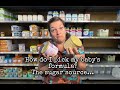What baby formula should I use? Picking the sugar source