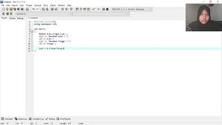 Membuat Program Hitung Luas Segitiga Menggunakan Bahasa Program C++