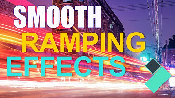 How To Make Smooth Ramp Speed Effects In Filmora9 ll AM OFFICIAL
