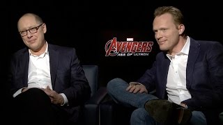 James Spader and Paul Bettany on Marvel's Avengers: Age of Ultron