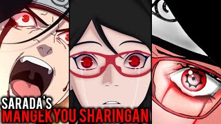 (MAJOR SPOILERS) SARADA Unlocks The MANGEKYOU SHARINGAN | Boruto Chapter 80