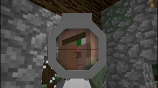turning minecraft into a fps shooter game