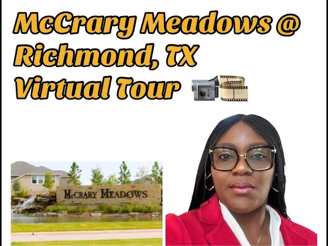 McCrary Meadows Tour | Moving To Richmond, TX | McCrary Meadows Community
