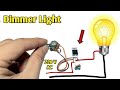 Simple Light Dimmer / Fan regulator or dimmer with BT 136