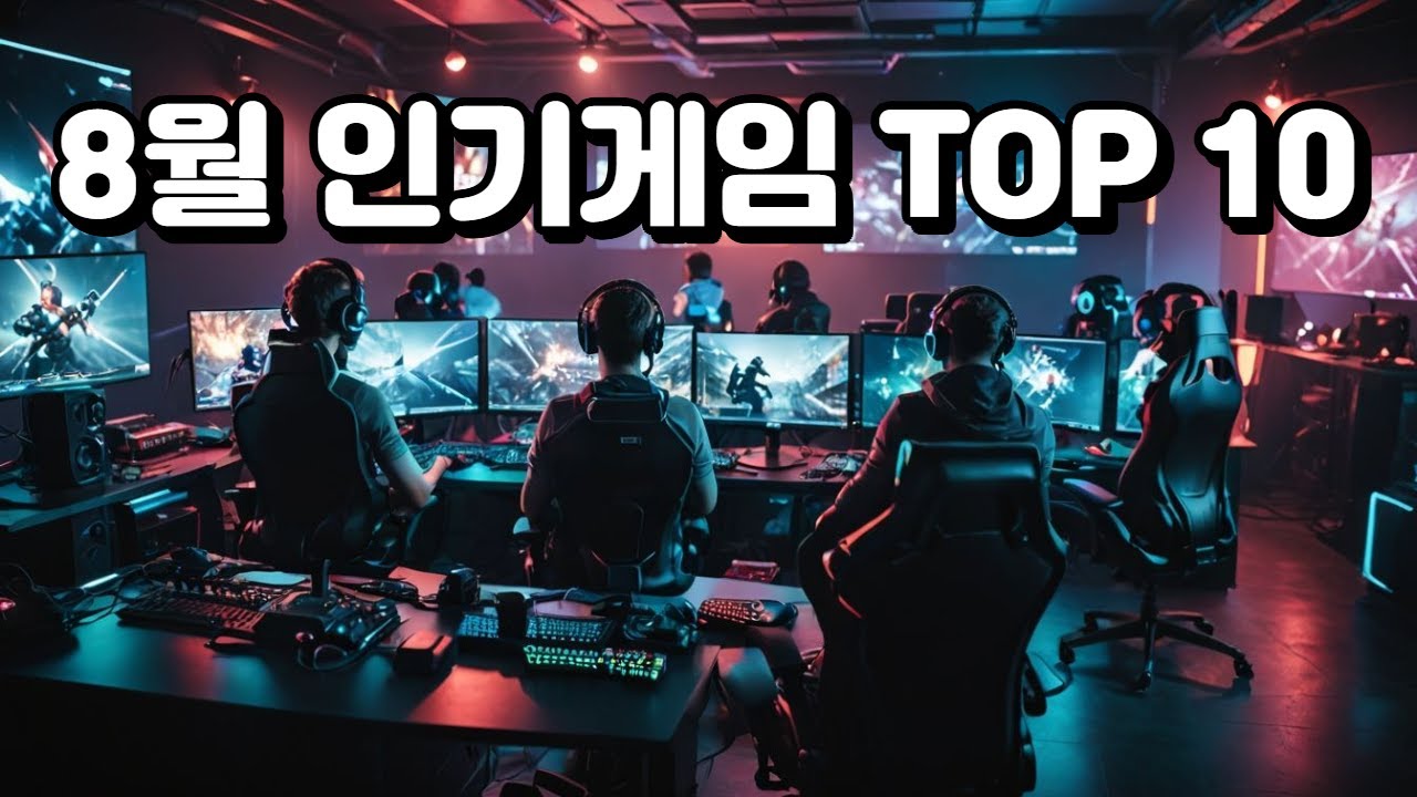 [GAME WORLD] 8월 현재 가장 인기 있는 게임 TOP 10 !!! - YouTube