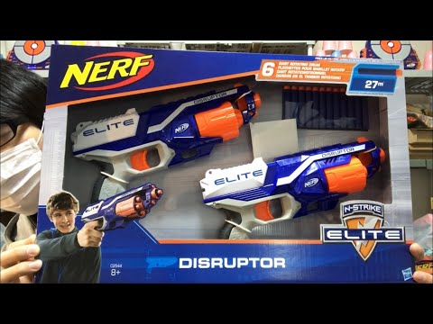 Nerf トイガン DISRUPTOR付き Nerf N-Strike Elite Disruptor Blaster with 6 Darts | eBay
