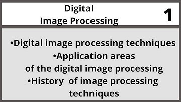 Digital Image Processing in Hindi Urdu  LECTURE 01