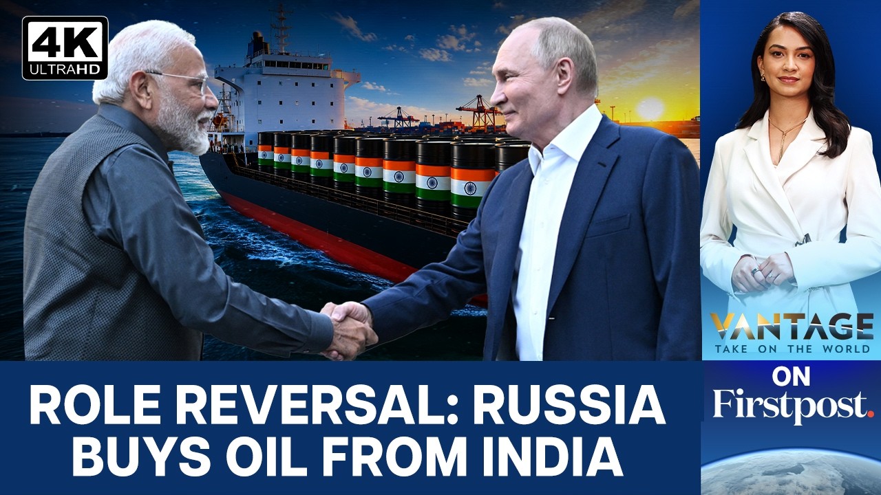 Russia Imports Petrol From India Amid Fuel Shortage After Ukraine Attacks | Vantage on Firstpost