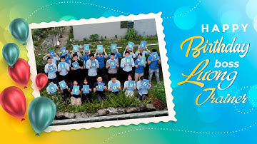 Chúc Mừng Sinh Nhật Sếp Tổng Lương Trainer | KASITO Media Team