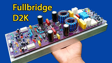 How make Amplifier Fullbridge class D 2000W -JLCPCB