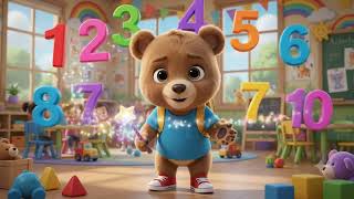 Learn Numbers 1 to 10 for Kids | Baby Bear Counting | Preschool Learning Video | 3D Animation.