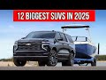 Top 10 Biggest SUVs in 2025 | Full-Size Giants with Power & Presence