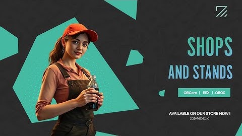 [ZaT-SCRIPTS][QBCore/ESX/QBOX] FIVEM SHOPS AND STANDS