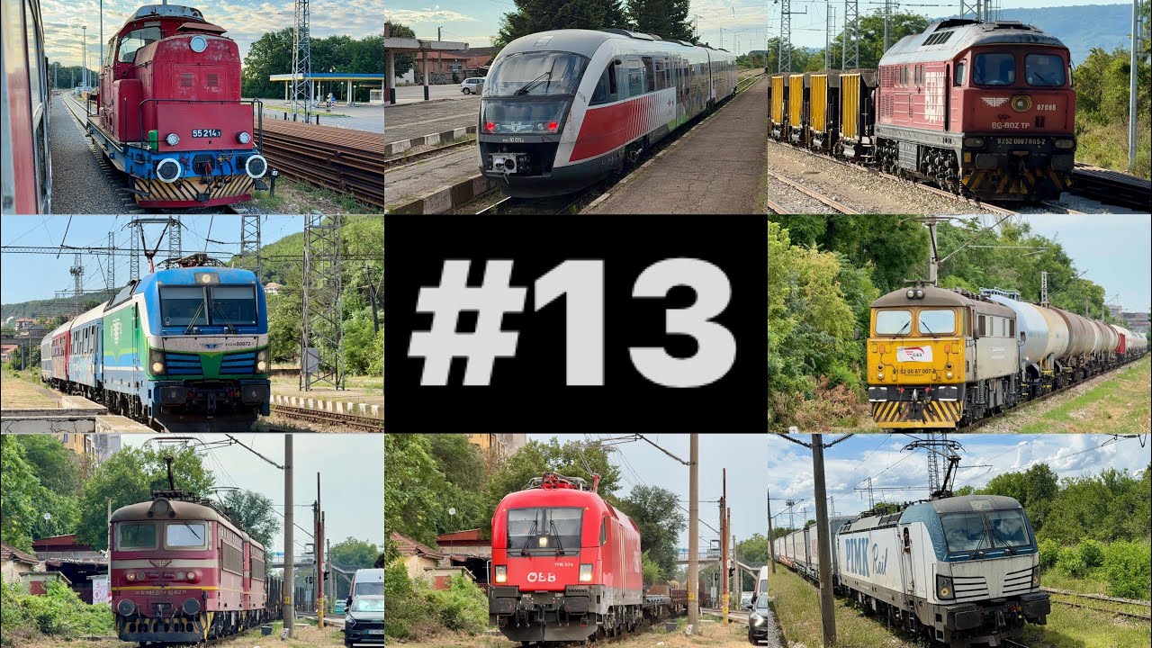 [4K] Trainspotting I Episode 13 (BDZ, Bulmarket, PIMK, TBD, RCC, Skoda ...