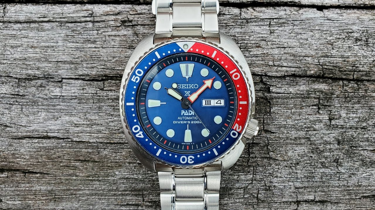 The Ocean On Your Wrist | Seiko Turtle PADI SRPA21 Dive Watch Review -  YouTube