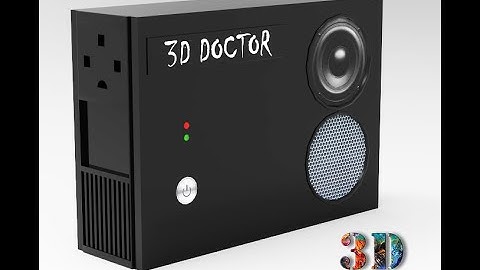 3D smart sound box modeling in maya! speaker modeling in maya 2020! texture with keyshot part 2