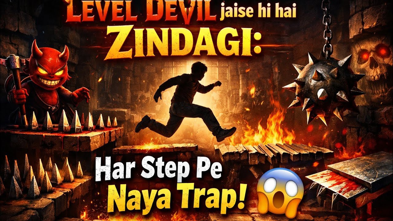 Level Devil jaise hi hai zindagi: Har step pe naya trap 😱