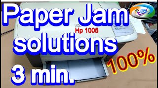 Hp1005 परनटर पपर जम Error Jam In Print Paper Path Open Door Clear Zoom Image