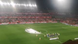 Granada 2 - 1 Valencia. Así sonó el himno del Granada en el Nuevo Los Cármenes.¡El Granada a semis!