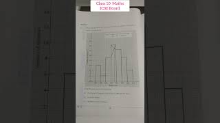 Class 10 Maths Paper | ICSE Board | #board #exam #maths #icsemaths #mathematics