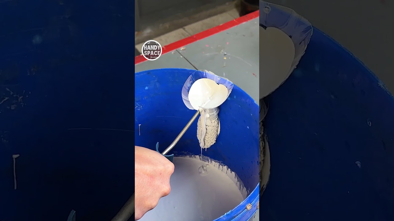 A Bottle Funnel Hack to Clean Paint Rollers!