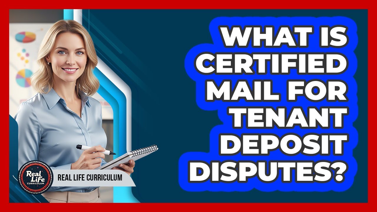 What Is Certified Mail for Tenant Deposit Disputes?