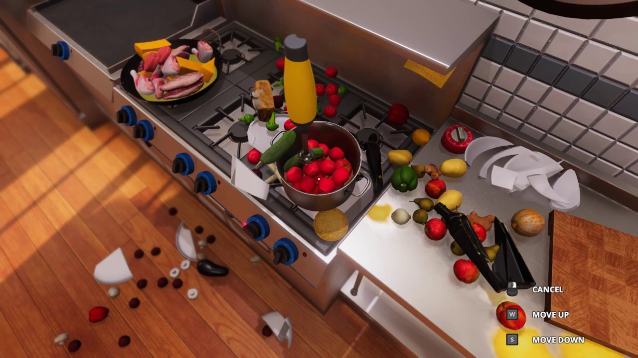 Como instalar COOKING SIMULATOR+DLCs grátis!+Gameplay de jogos