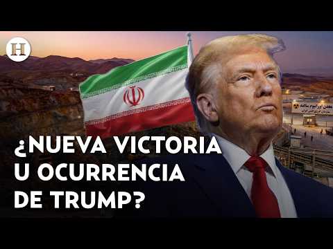 Video ¿Fin de la guerra? Trump asegura que Irán aceptó sus condiciones de entregar su uranio por 20 años