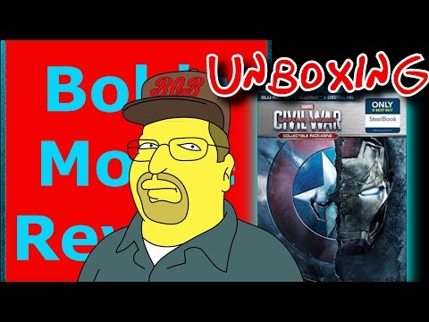 captain-america:-civil-war-steelbook-unboxing-3d-blu-ray-(-best-buy)