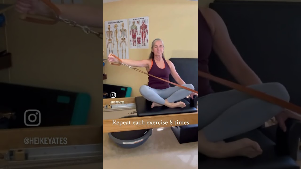 Pilates Arms On The Reformer