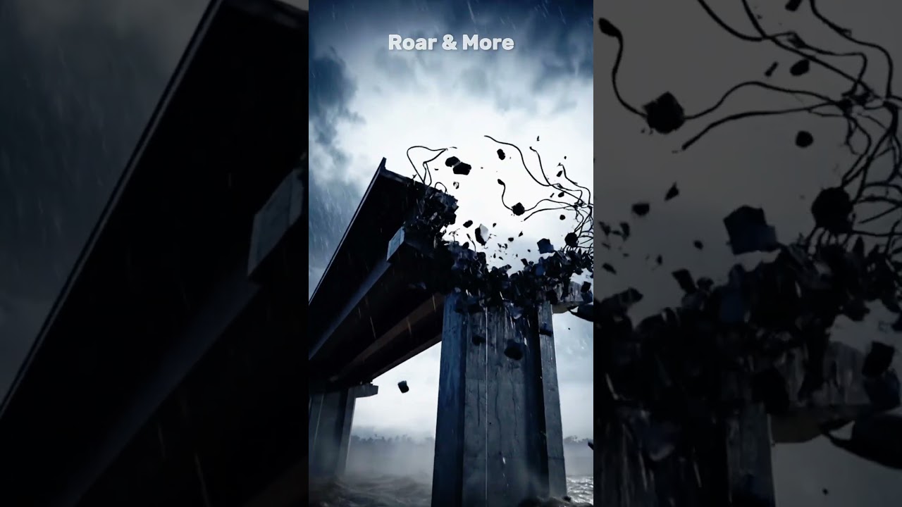 MoragahaKanda Bridge Collapse Caught on Camera | Sri Lanka Floods 2025 | Roar & More  