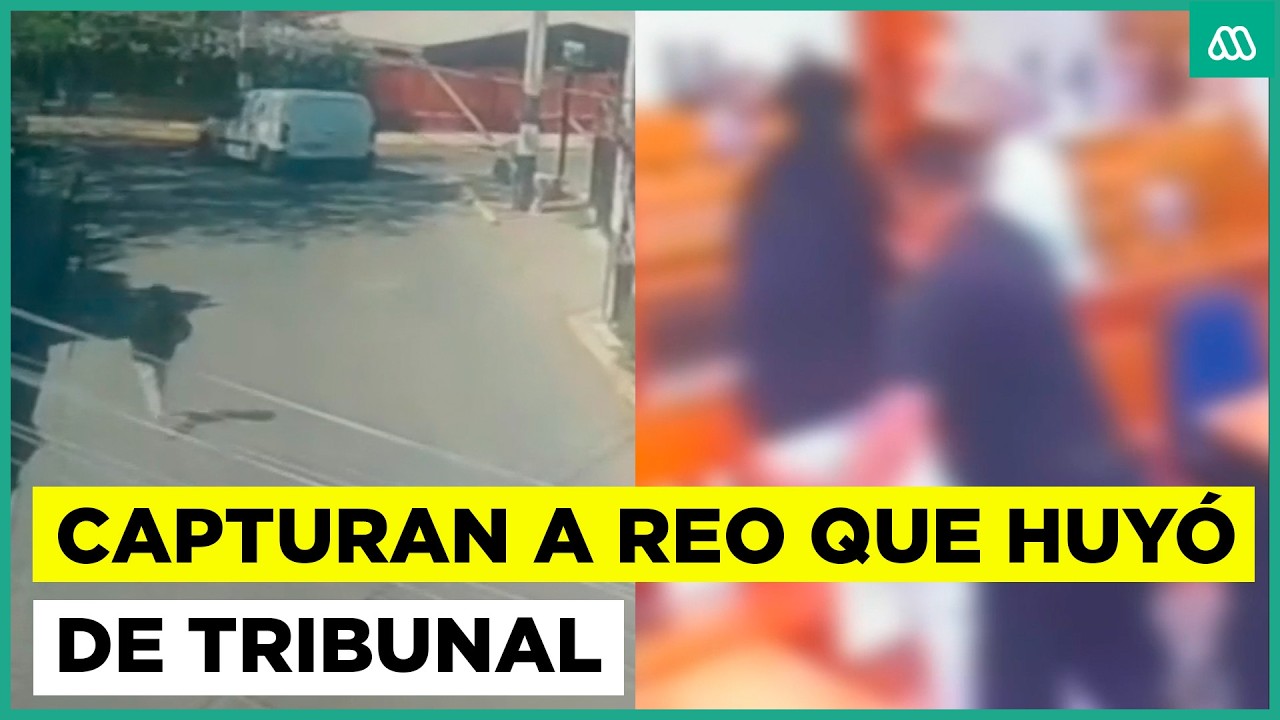 Capturan a imputado que se fugó durante su audiencia de formalización en Colina