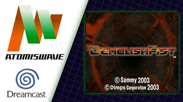 Demolish Fist | Atomiswave Sega Dreamcast | Serial Port SD Card