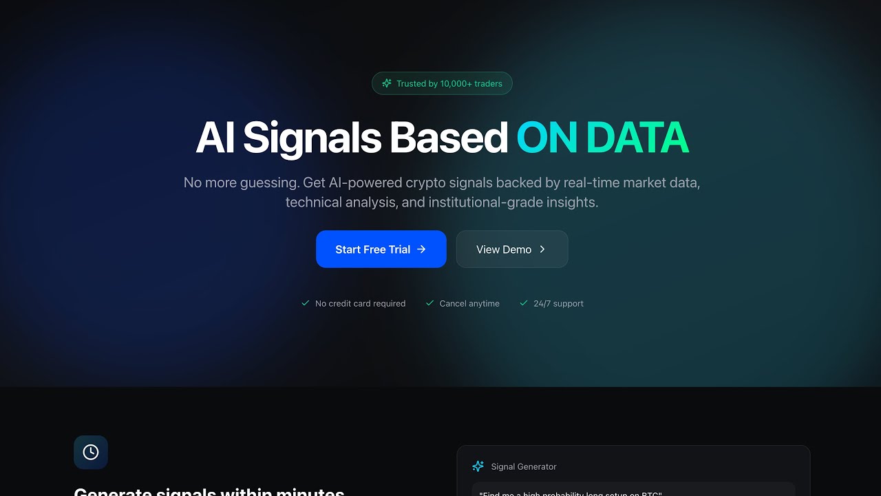 Crypto-Signals AI - Professional Trading AI