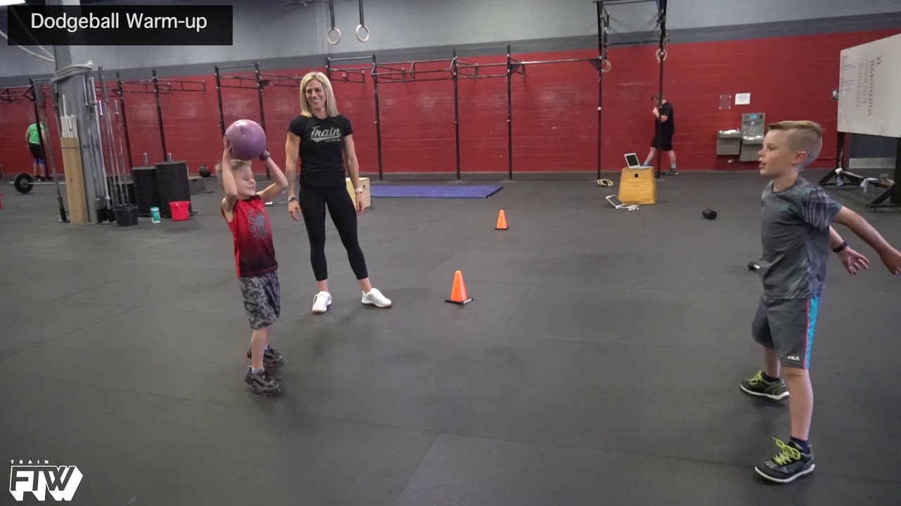 Kids FTW Dodgeball Warm up YouTube