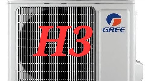 Gree DC Inverter AC H3 Error code.#140