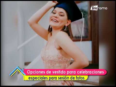 Opciones de vestido para celebraciones especiales para sesión de fotos