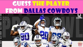 GUESS THE DALLAS COWBOYS PLAYERS ⭐🤠🔵⚪ | QUIZ CORN