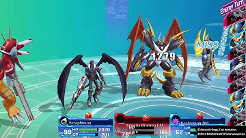 DIGIMON STORY CYBER SLEUTH Vs Machinedramon