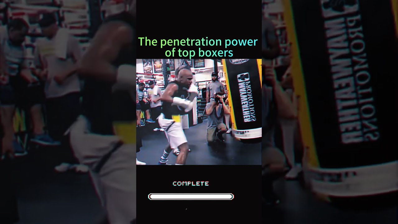 he penetration power of top boxers are impressive 