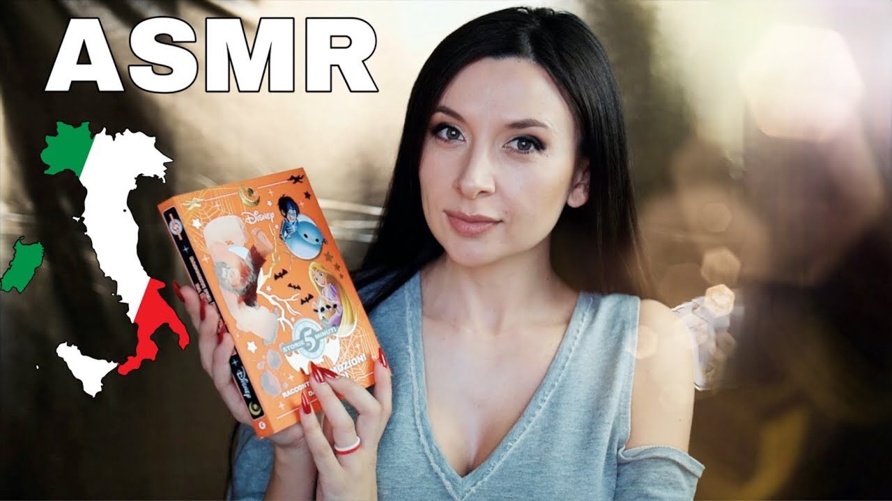 ASMR reading in Italian *Leggo in Italiano