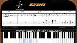 Video thumbnail of "BORANDA - Papo Lucca 📗 eBook # 1 🎹 Solo de Piano # 6"