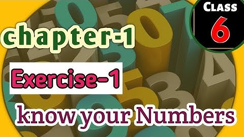 knowing our numbers|class 6|exercise-1 || ascending & descending order || TS &AP SYLLABUS@Tejuschalk