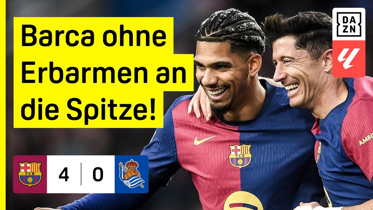 FC Barcelona - Real Sociedad | LaLiga | DAZN Highlights - YouTube