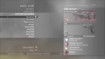 Update MW2 Class Setup - JohnyF