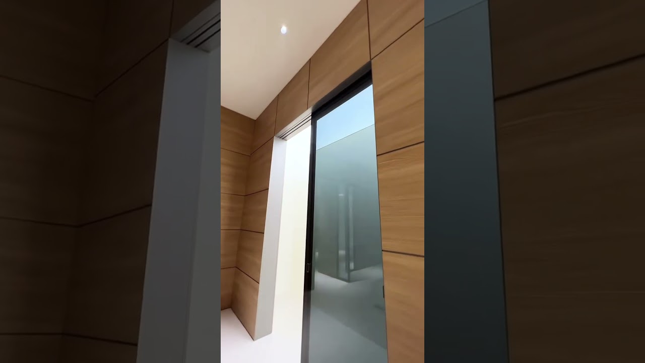 Ultra-high beauty minimalist hollow sliding doors with two-way damping make your home an art